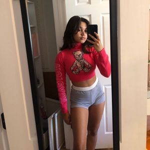 Joy rich Rock Teddy crop sweater